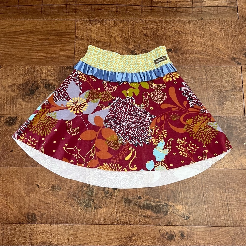 Nwt Matilda Jane skirt high low Sz 4 lightweight character counts collection